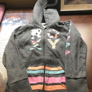 Roxy Zip up kids sweater